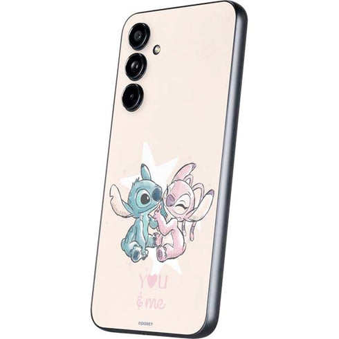Disney Lilo and Stitch Stitch and Angel Galaxy A54 5G Skin